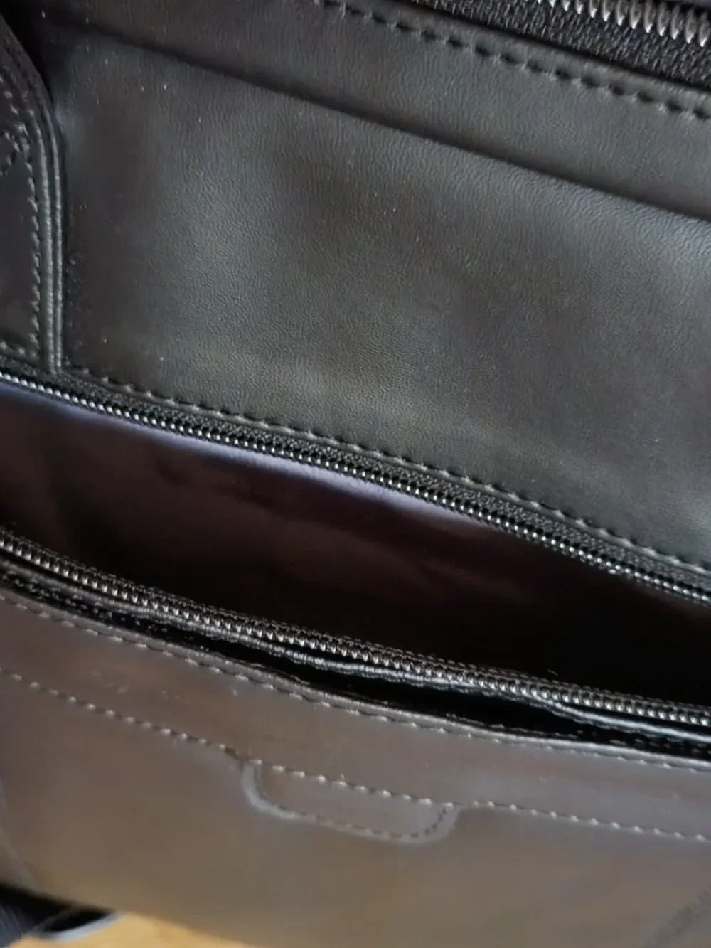 Strong Leather Hamilton Briefcase Top Grain Black Leather Laptop Messenger Bag